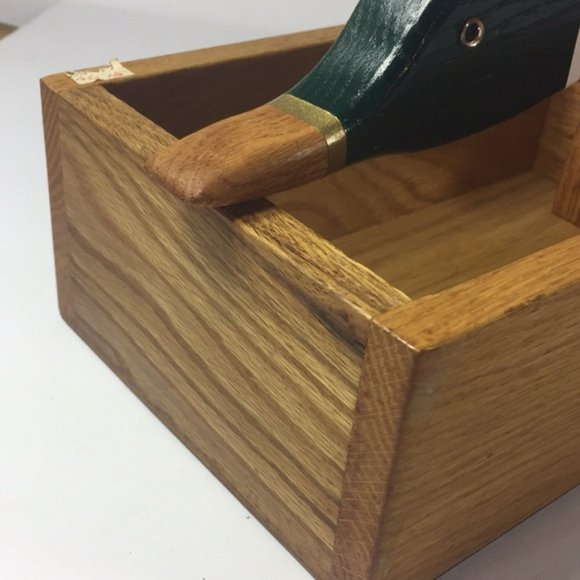 NUT QUACKERS Rare Vintage Wooden Mallard Drake Duck Nutcracker | 9.5" x 6" - Picture 7 of 16